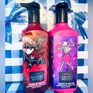 BATH & BODY WORKS 2024 Halloween Ghoul Friend & Vampire Blood Gentle Hand Gels